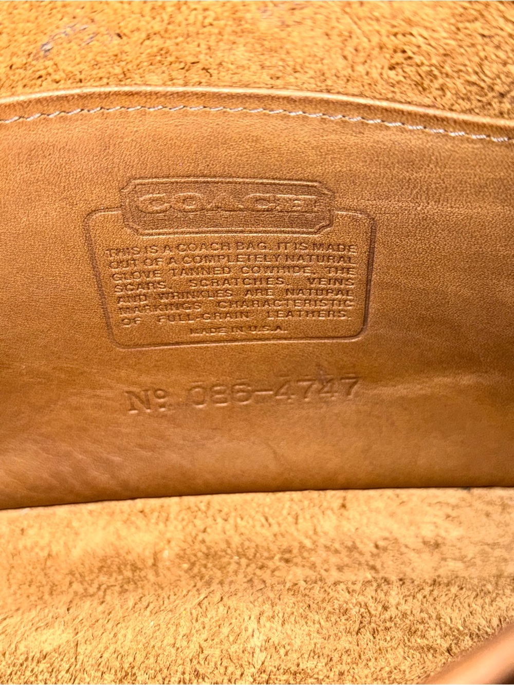 Pre-1994 Vintage Coach Pocket Purse/ Penny Pocket - Picture 7 of 7